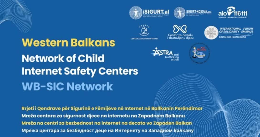 Osnovana Mreža Centara za sigurnost djece na internetu Zapadnog Balkana (Mreža WB-SIC)